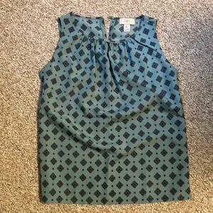 Loft sleeveless dressy top